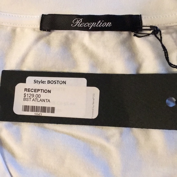 Men’s Reception V-Neck T-shirt - Picture 3 of 3